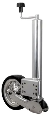Produktbild von KNOTT ATK60 verstärktes Stützrad mit Griff 350 kg 60 mm 785–1020 mm