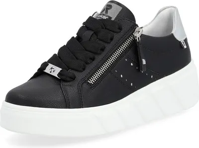 Zdjęcie produktu dla Rieker sznurowane buty czarny czarny 237-00-00443