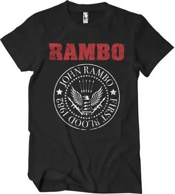 Produktbild von First Blood 1982 Seal T-Shirt - Medium  - Black