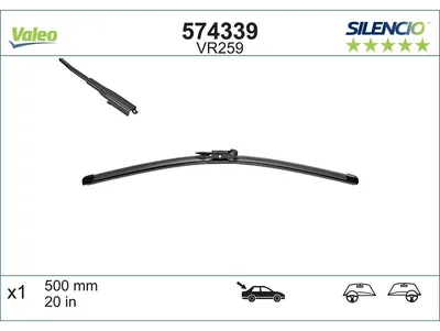 Zdjęcie produktu dla Pióro Wycieraczki 500Mm Silencio Xtrm Vm259