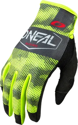 Produktbild von Oneal Mayhem Covert Motocross Handschuhe Farbe: Grau/Gelb, Grösse: 10