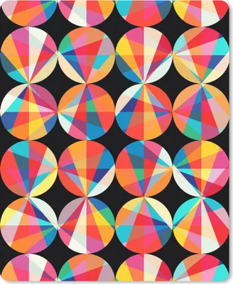Produktbild von MuchoWow® Mauspad Mousepad Regenbogen - Kreise - Muster 19x23 cm - Mousepads - Maus Mat - Pad - Mausunterlage - Mauspads - Spielen