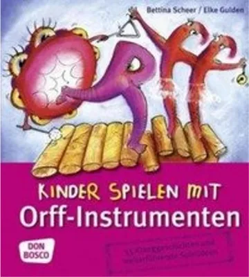 Produktbild von Kinder spielen mit Orff-Instrumenten