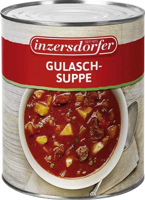 Produktbild von Inzersdorfer Gulaschsuppe in der Dose 2.900g - der Klassiker der österreichischen Küche