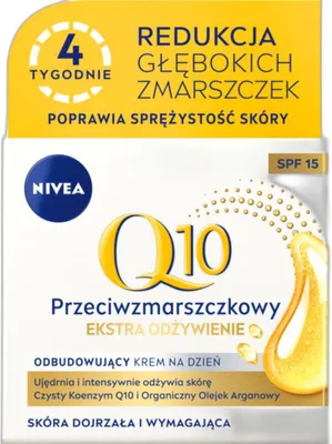 Produktbild von Nivea Q10 Anti-Falten Tagescreme mit SPF15, 50ml