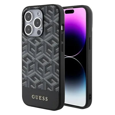 Zdjęcie produktu dla Guess GUHMP15XHGCFSEK iPhone 15 Pro Max 6.7 czarny/black hardcase GCube Stripes MagSafe