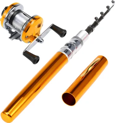 Obrázek produktu pro Teleskopické kapesní pero Rybářský prut Pole Reel Combos Set příslušenství