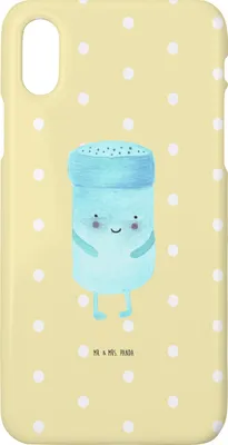 Produktbild von Mr. & Mrs. Panda Iphone 10 Handyhülle Beste Freunde Salz - Gelb Pastell - Geschenk, Fehlende Keywords, X, Cover, Handy, Hülle, Lustige Sprüche