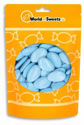 Produktbild von agilus dragees Chocomandis blau 350g