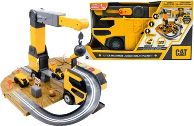 Obrázek produktu pro Jeřáb Senzační CAT Stavební Set se Světly a Zvuky