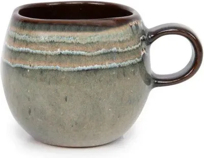 Produktbild von Famanu Espressotassen-Set - Keramisch, handgefertigt, chipbeständig - 7 cm x 7 cm x 6 cm