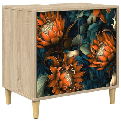 Obrázok produktu pre vidaXL Skrinka do kúpeľne LOCHEM Sonoma, 60 x 40 x 60 cm, drevotrieska