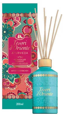 Produktbild von Tesori d'Oriente Duftstäbchen Ayurveda | Amla & Patchouli | 200 ml