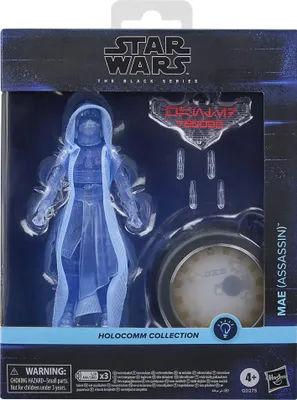 Zdjęcie produktu dla Star Wars The Black Series Mae (Assassin), Figurka kolekcjonerska, Film i Seriale, Wymagane baterie