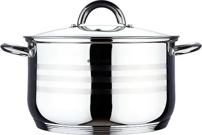 Produktbild von BLAUMANN Edelstahlkasserolle mit Deckel 26 cm Gourmet Line BL-1022