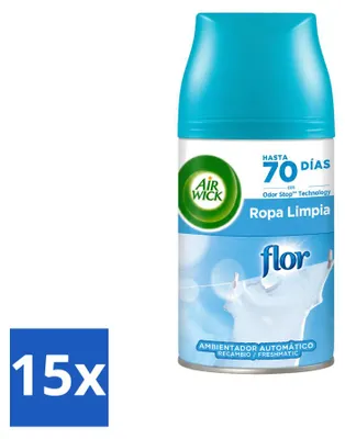 Produktbild von 15 x Air Wick Freshmatic Nachfüller - Blumen & Frische - 250 ml - Vorteilspackung - 15 Stücke