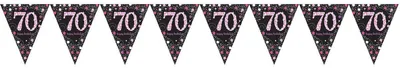 Productafbeelding van Amscan 9901740, Roze, folie, 12 stuks