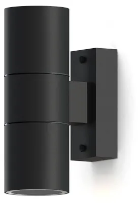 Immagine prodotto di Lampada da parete Calex Turin, resistente agli schizzi, esclusa lampadina GU10, colore nero