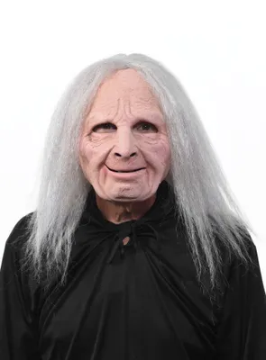 Produktbild von Greise Frau - Oma Kostüm Maske Fasching Halloween