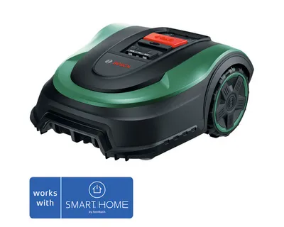 Obrázok produktu pre Bosch Indego S+ 500, Robotická kosačka na trávu, 19 cm, 3 cm, 5 cm, 500 m², Rotačné čepele