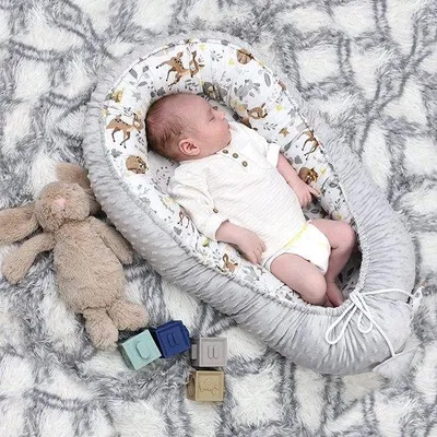 Produktbild von Babynest 100% Baumwolle Allergikerfreundlich Warm