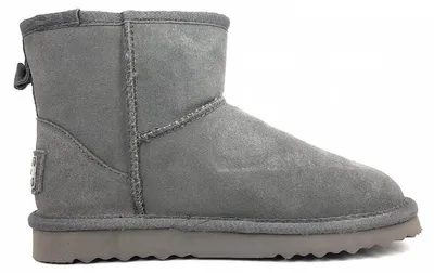 Imagen del producto de Botas de invierno para mujer, forradas, de color gris, para uso casual