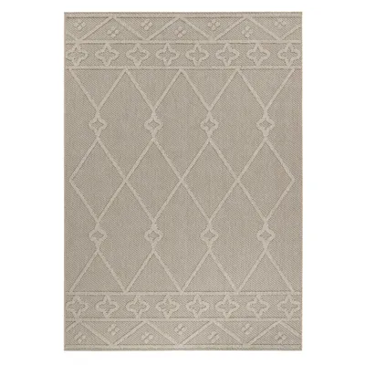 Productafbeelding van Patara Lezon buitenkleed laagpolig rechthoek 80x150cm beige