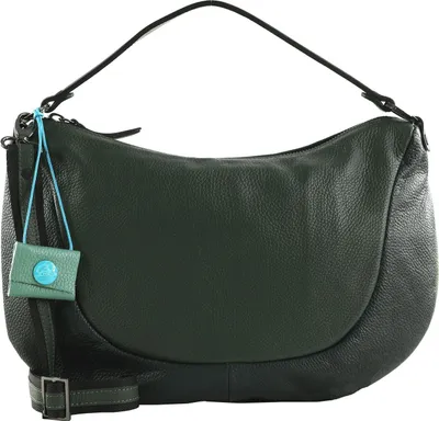Produktbild von Gabs Leder Schultertasche Marty TG Multi Shoulder Bag Olive Green + Abete + Prezzemolo grün