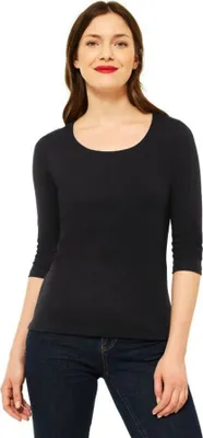 Produktbild von Street One Rundkragen Langarmshirt