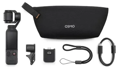 Produktbild von DJI Osmo Pocket 4, 4K Ultra HD, 3840 x 2160 Pixel, 3840 x 2160,1920 x 1080 Pixel, 240 fps, MP4, HEVC, 37 MP