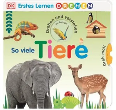 Produktbild von Erstes Lernen Drehen. So viele Tiere