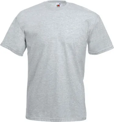 Produktbild von Fruit of the Loom - Valueweight T - Heather Grey - XL