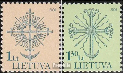 Produktbild von Briefmarken Litauen 2006 Mi 907-908 (kompl.Ausg.) postfrisch Denkmalspitzen