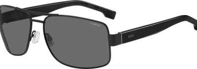 Obrázek produktu pro Sluneční brýle BOSS 1761/S, matná černá/šedá, polarizované skla, velikost 62/16/135, pánské