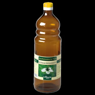 Productafbeelding van St. Hippolyt Zwarte komijnolie | 750 ml.