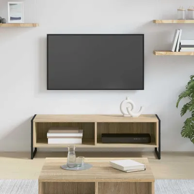 Obrázek produktu pro Maison Exclusive – Televizní skříňky, rozměry 100 x 36,5 x 30,5 cm, materiál: dřevotříska Sonoma