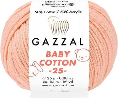 Produktbild von Gazzal Baby Baumwolle 3412: Weiche Sportwolle für empfindliche Babyhaut