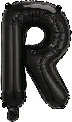 Produktbild von Schwarzer Folienballon, 40 cm Durchmesser. Aufschrift: "Schwarze Schrift: Hochzeit, Geburtstag"