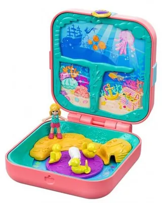 Image de Polly pocket la grotte de la sirene - figurine - mattel - gdk77 - poupee
