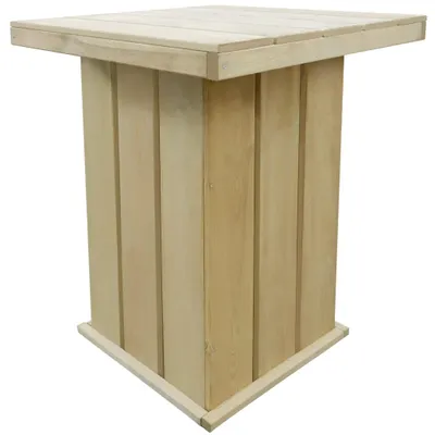 Immagine prodotto di vidaXL Tavolo da bar 75x75x110 cm in legno di pino impregnato