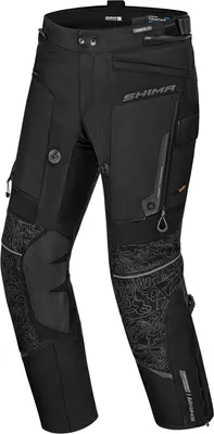 Image de SHIMA Tracker, pantalon textile pour moto, modèle pour femmes, couleur noire, taille M