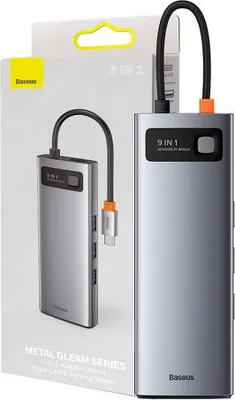 Produktbild von Baseus - CAHUB-CU0G - Hub