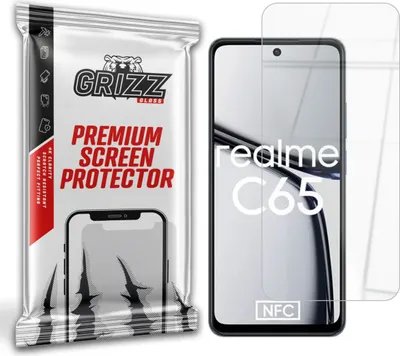 Zdjęcie produktu dla Hybrydowe szkło GrizzGlass HybridGlass dla Realme C65