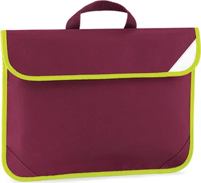 Immagine prodotto di Quadra QD452 | Cartella portadocumenti/borsa Enhanced-Viz | 38 x 28 cm - Colore: Borgogna - Dimensioni: 38 x 28 cm