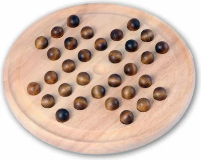 Produktbild von Engelhart Solitär Massivholz rund, 23 cm