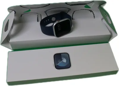 Obrázok produktu pre Apple Watch 9 Cell 45mm Alu Mitternacht Sportarmband S/M