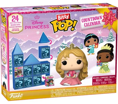 Zdjęcie produktu dla FUNKO POP! Disney Princess Holiday, Pudełko, Wolnostojący, Wielobarwny