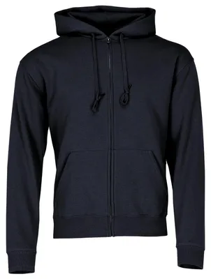 Produktbild von PREMIUM HOODED SWEAT JACKET | Sweatjacke Uni – Doppelkapuze, Verdeckter Reißverschluss, Weiche Baumwoll-Polyester Mischung, Moderne Kapuzenjacke