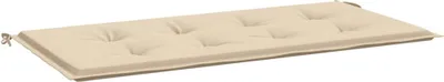 Produktbild von Gartenbank-Auflage Beige 100x50x4 cm Oxford-Gewebe