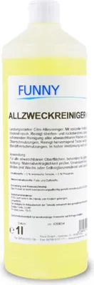 Produktbild von Allzweckreiniger Citro Funny - 12 x 1 L Flasche - Konzentrat - Allesreiniger